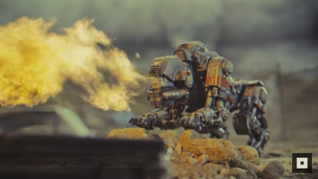 Wolfenstein II: The New Colossus advertising Fire-breathing